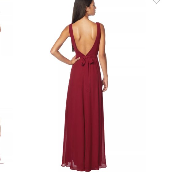 Bill Levkoff Bridesmaid Dress Style 7126 Pale Blue - Picture 2 of 2